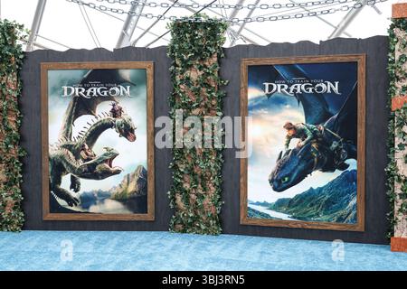 MIRACLE MILE, LOS ANGELES, KALIFORNIEN, USA - JUNI 07: Ein allgemeiner Blick auf die Atmosphäre bei der Los Angeles Premiere von Universal Pictures und DreamWorks Animation's „How to Train Your Dragon“, die am 7. Juni 2025 im David Geffen Theater im Academy Museum of Motion Pictures in Miracle Mile, Los Angeles, Kalifornien, USA stattfand. (Foto: Xavier Collin/Image Press Agency) Stockfoto