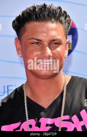 Paul Delvecchio alias DJ Pauly D bei den Teen Choice Awards 2012 in Los Angeles - 22. Juli 2012 Stockfoto