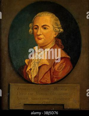 Franz Anton Mesmer, c1760s. Stockfoto