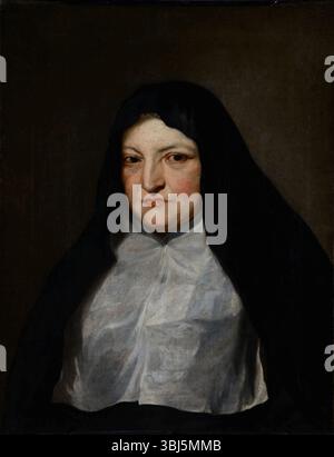 Porträt der Infantin Isabella Clara Eugenia von Spanien (1566-1633) als Nonne, um 1628. Gefunden in der Sammlung des Museo de Arte de Ponce. Stockfoto