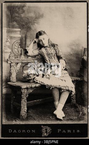 Henry Gauthier-Villars, genannt „Willy“ (1859–1931) und Colette (1873–1954), aus „Revue Illustree“ (1902). Private Sammlung. Stockfoto