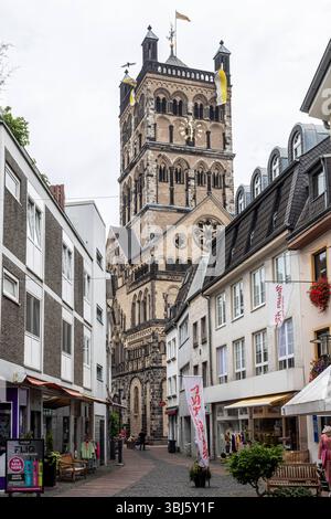 St. Quirinus-Münster Neuss, Nordrhein-Westfalen, Deutschland *** St. Quirinus Münster Neuss, Nordrhein-Westfalen, Deutschland Stockfoto