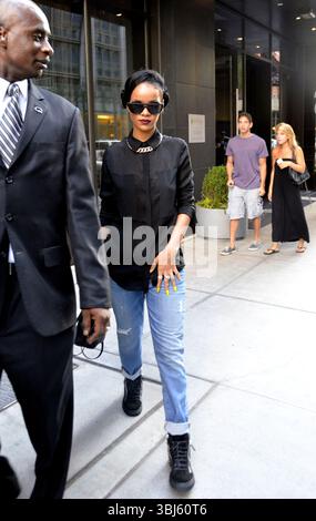 Rihanna in Manhattan, New York City - 15. Juni 2012 Stockfoto