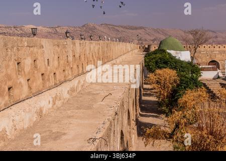 Stadtmauern der osmanischen Festung Koya in Koy Sanjaq, Kurdistan Region im Irak Stockfoto