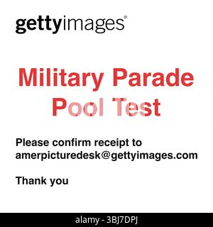 ISP POOL TEST WASHINGTON, DC - 14. JUNI: TEST TEST TEST TEST TEST TEST TEST TEST TEST TEST am 14. Juni 2025 in Washington, DC. die Hauptstadt der USA feiert den 250. Jahrestag der US-Armee mit der größten Militärparade seit Jahrzehnten, die mit dem 79. Geburtstag von US-Präsident Donald Trump zusammenfällt. (Foto: Win McNamee/Getty Images) Stockfoto