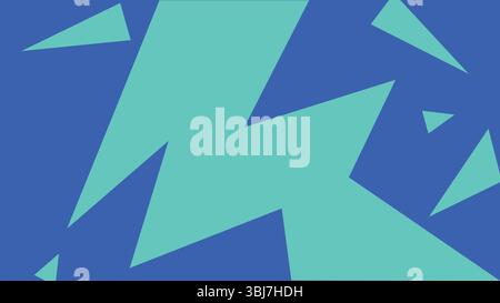 Zyanblaue und blaue dynamische Burst-Hintergrundbilder Stock Vektor