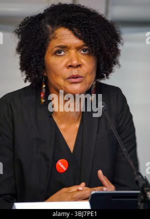Aktenfoto vom 10/23 von Chi Onwurah, Abgeordneter für Newcastle upon Tyne Central and West und Vorsitzende des Science, Technology and Innovation Select Committee, die zur Dame Commander des Ordens des Britischen Empire in der King's Birthday Honours List für politische und öffentliche Dienste ernannt wurde. Ausgabedatum: Freitag, 13. Juni 2025. Stockfoto