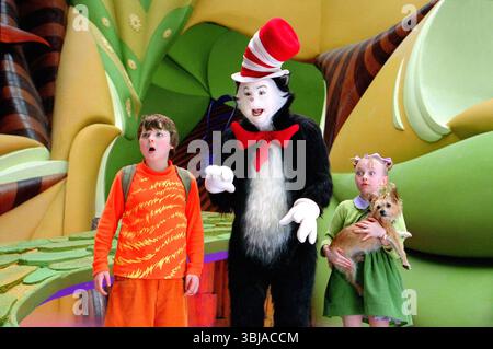 The Cat in the hat Mike Myers, Dakota Fanning & Spencer Breslin Stockfoto
