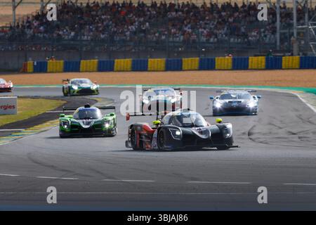 84 LEMOINE Julien (fra), TROJANI Paul (fra), ans Motorsport, Ligier JS P325 - Toyota, LMP3 Pro/am, Action während der Straße nach Le Mans 2025, 3. Runde des Michelin Le Mans Cup 2025, vom 10. Bis 14. Juni 2025 auf dem Circuit des 24 Heures du Mans in Le Mans, Frankreich - Foto Grégory Lenormand / DPPI Stockfoto