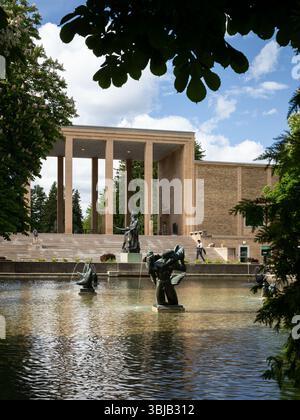 Cranbrook Academy of Art, Ort: Bloomfield Hills MI, Architekt: Eliel Saarien Stockfoto
