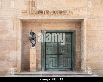 Cranbrook Academy of Art, Ort: Bloomfield Hills MI, Architekt: Eliel Saarien Stockfoto