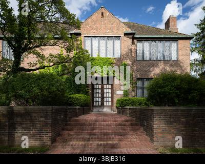 Cranbrook Academy of Art, Ort: Bloomfield Hills MI, Architekt: Eliel Saarien Stockfoto