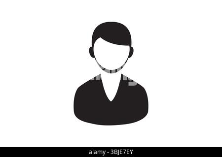 Personensymbol. Symbole Für Verschiedene Geschäftsleute Avatar, Profil, Benutzer, Team, Gruppe, Silhouetten Stock Vektor