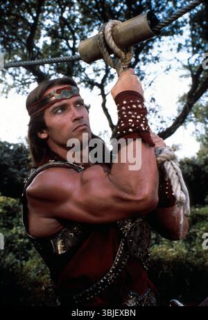 ARNOLD SCHWARZENEGGER in ROT SONJA (1985), Regie: RICHARD FLEISCHER. Kredit: M. G.M./VEREINIGTE KÜNSTLER / Album Stockfoto