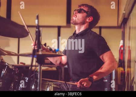 Ellis Murphy live im Philharmonic Music Room, Liverpool, 06.06.2025 Stockfoto