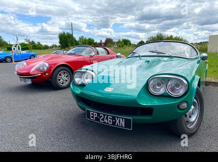 Französische Oldtimer von Sovam Stockfoto