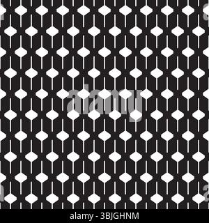 Nahtloser abstrakter geometrischer Muster Texturhintergrund. Stock Vektor
