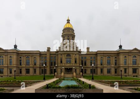 Wyoming State Capitol Building in Downtown Cheyenne Stockfoto