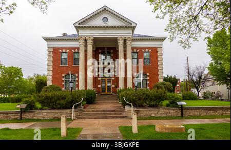 Cheyenne, Wyoming – 26. Mai 2025: Das ehemalige Herrenhaus der Gouverneure, lokal bekannt als Historic Governors’ Mansion in Cheyenne, Wyoming Stockfoto