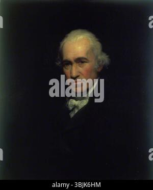 Partridge, John; James Watt (1736–1819), Ingenieur, Erfinder der Dampfmaschine; National Galleries of Scotland; http://www.artuk.org/artworks/james-watt-17361819-engineer-inventor-of-the-steam-engine-213023 Stockfoto