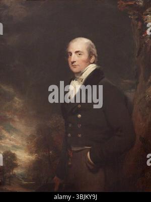 Lawrence, Thomas; Charles Rose Ellis (1771–1845), 1. Baron Seaford of Seaford, Abgeordneter; National Trust, Ickworth; http://www.artuk.org/artworks/charles-rose-ellis-17711845-1st-baron-seaford-of-seaford-mp-171893 Stockfoto