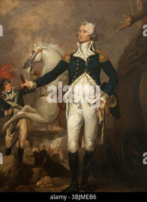 Copley, John Singleton; General George Washington (1732–1799); National Trust, Washington Old Hall; http://www.artuk.org/artworks/general-george-washington-17321799-169070 Stockfoto