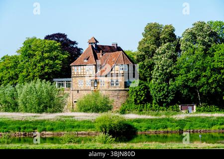 Deutschland, Nordrhein-Westfalen, Kreis Minden-Lübbecke, Petershagen, Schloss Petershagen Stockfoto
