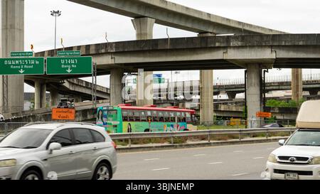 Autobahnüberführungen Stockfoto
