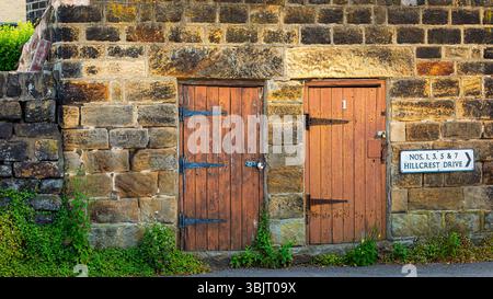 Coal Out Houses South Yorkshire Juni 2025 Stockfoto