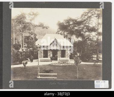 Largo da Boa Vista, atual Praca Afonso Viseu (013RJ011027). Stockfoto