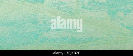 Abstrakte Kunst Hintergrund hellgrüner Farbe. Multicolor Gemälde auf Leinwand. Fragment der Kunstwerke. Textur Kulisse. Dekorative türkis Tapete. Stockfoto