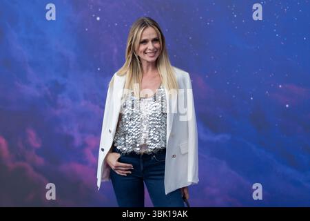 Rom, Italien, 16. Juni 2025 - Serena Autieri besucht den roten Teppich für den Film „Elio“ im Cinema Moderno. Credits: Luigi de Pompeis/Alamy Live News Stockfoto