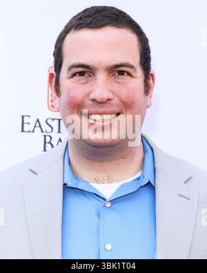 STUDIO CITY, LOS ANGELES, KALIFORNIEN, USA - 14. JUNI: David Isaacman kommt am 13. Jährlichen Ed Asner and Friends Poker Turnier Celebrity Night im CBS Radford Studio Center am 14. Juni 2025 in Studio City, Los Angeles, Kalifornien, USA. (Foto: Xavier Collin/Image Press Agency) Stockfoto