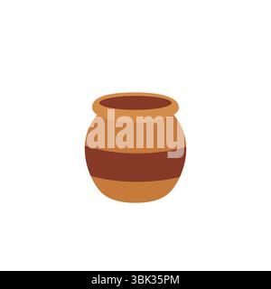 Honigglas Emoji Symbol Symbol Symbol Vektor Illustration Stock Vektor