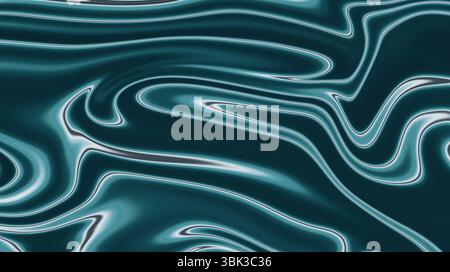 Dieses fesselnde Design zeichnet sich durch fließende Formen und glatte Linien aus, die tiefe Töne verschmelzen und eine abstrakte Textur schaffen, die das Auge zieht und das i zum Strahlen bringt Stockfoto