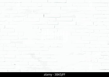 Alte Backsteinmauer eines Dorfhauses aus Stein im Vektorformat Stock Vektor