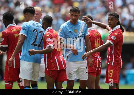 PHILADELPHIA, USA - 18. Juni 2025: Rodri aus Manchester City beim Spiel der Gruppe G der FIFA Club-Weltmeisterschaft zwischen Manchester City FC und Wydad AC im Lincoln Financial Field (Credit: Craig Mercer/ Alamy Live News) Stockfoto