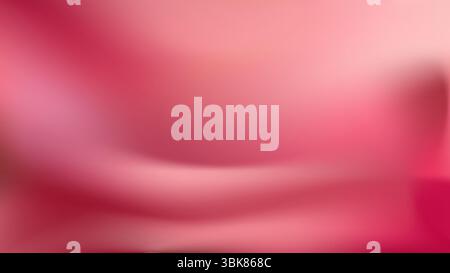 Hellrosa Hintergrund. Rosépastellfarben elegant bg. Elegante weiche Seide Stock Vektor