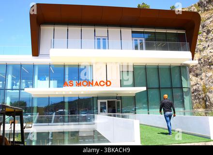 La Turbie, Frankreich - 2. August 2021: AS Monaco neues Schulungszentrum, Schulungszentrum, Büro, Büros, Verwaltung Stockfoto