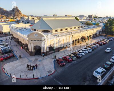 Hermosillo Municipal Market, Sonora, im historischen Zentrum von Hermosillo, Mexiko. Luftaufnahme. **(Foto von Luis Gutierrez/Norte Photo) Mercado Municipal de Hermosillo Sonora en el Centro Histórico de Hermosillo Mexico, vista aerea, vista General. **(Foto: Luis Gutierrez/Norte Photo) Stockfoto