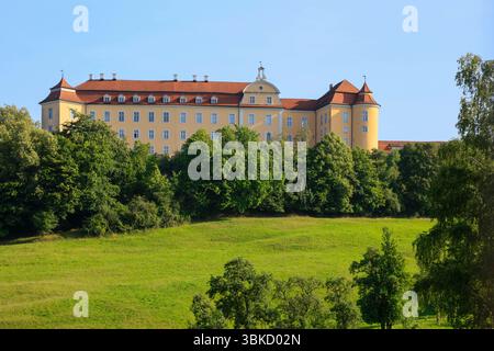 Schloss ob Ellwangen, Ellwangen Jagst, Ostalbkreis, Baden-Württemberg, Deutschland *** Schloss Ellwangen, Ellwangen Jagst, Ostalbkreis, Baden-Württemberg, Deutschland Stockfoto