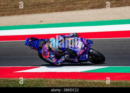 Vigonza, Padovak, Italien. Juni 2025. GRAN PREMIO ITALIA MOTOGP 2025 8MIGUEL OLIVEIRA (PRIMA PRAMAC YAMAHA MOTOGP) WÄHREND DES FREITAGS FREI TRAINING Credit: Alessio Mazzocco/ZUMA Wire/Alamy Live News Stockfoto