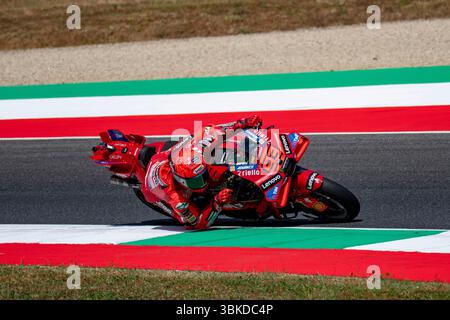 Vigonza, Padovak, Italien. Juni 2025. GRAN PREMIO ITALIA MOTOGP 2025 MARC MARQUEZ (DUCATI LENOVO TEAM) WÄHREND FREITAGS TRAINING Credit: Alessio Mazzocco/ZUMA Wire/Alamy Live News Stockfoto