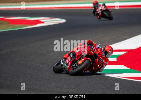 Vigonza, Padovak, Italien. Juni 2025. GRAN PREMIO ITALIA MOTOGP 2025 MARC MARQUEZ (DUCATI LENOVO TEAM) WÄHREND FREITAGS TRAINING Credit: Alessio Mazzocco/ZUMA Wire/Alamy Live News Stockfoto