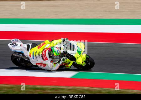 Vigonza, Padovak, Italien. Juni 2025. GRAN PREMIO ITALIA MOTOGP 2025 FRANCO MORBIDELLI (PERTAMINA ENDURO VR46 RENNTEAM) WÄHREND DES FREITAGSTRAININGS Guthaben: Alessio Mazzocco/ZUMA Wire/Alamy Live News Stockfoto