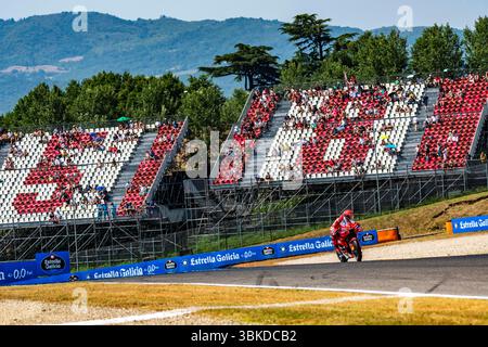 Vigonza, Padovak, Italien. Juni 2025. GRAN PREMIO ITALIA MOTOGP 2025 MARC MARQUEZ (DUCATI LENOVO TEAM) WÄHREND FREITAGS TRAINING Credit: Alessio Mazzocco/ZUMA Wire/Alamy Live News Stockfoto