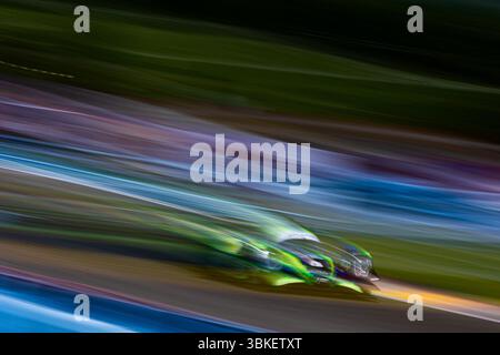 18 CHATIN Paul-Loup (fra), HEINEMEIER HANSSON David (dnk), LUTKE Tobi (CAN), ERA Motorsport, ORECA LMP2 07, #18, Action während der Sahlen's Six Hours of the Glen 2025, 6. Runde der IMSA WeatherTech Sportscar Championship 2025, vom 20. bis 22. Juni auf der Watkins Glen International in Watkins Glen, New York, USA - Foto Joao Filipe/DPPI Credit: DPPI Media/Alamy Live News Stockfoto