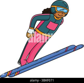 Damen-Skipullover Windisch Technique Clipart Stock Vektor