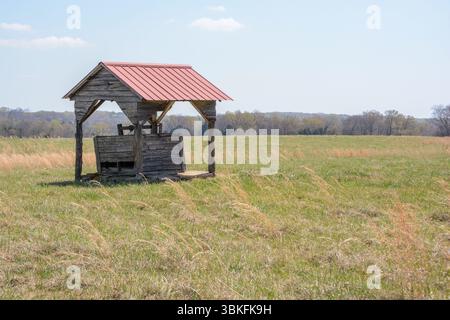 Milchfarm und Zigarettenfabrik im Besitz von Philip Morris, die für die Dreharbeiten großer Filme genutzt wurde. Red Bull übernimmt die neue Besitzerin. Stockfoto