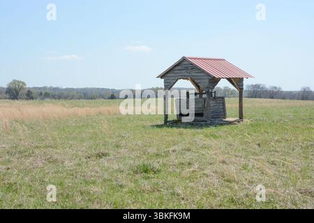 Milchfarm und Zigarettenfabrik im Besitz von Philip Morris, die für die Dreharbeiten großer Filme genutzt wurde. Red Bull übernimmt die neue Besitzerin. Stockfoto